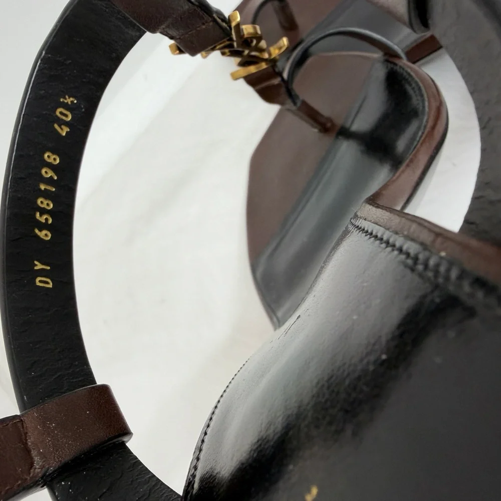 Authentic Yves Saint Laurent Cassandra 75 Sandal Heels - Picture 5 of 12